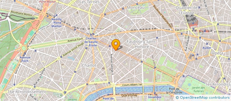 localisation de l'entreprise ASSOCIATION A R C M A G à PARIS