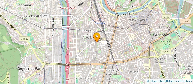 localisation de l'entreprise ASSOCIATION A R ESPAGNOLE  GRENOBLE