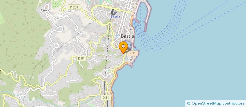 localisation de l'entreprise ASSOCIATION A SCALINATA à BASTIA