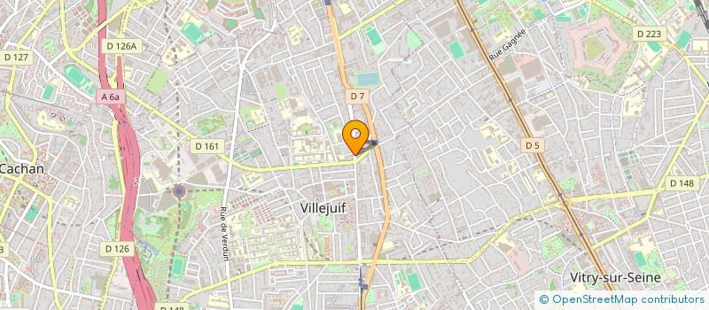 localisation de l'entreprise ASSOCIATION A2B à VILLEJUIF