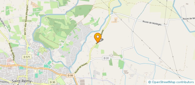 localisation de l'entreprise ASSOCIATION A3 - ART  ST REMY DE PROVENCE