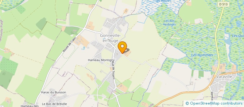 localisation de l'entreprise ASSOCIATION A5  GONNEVILLE-EN-AUGE