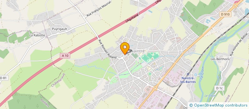 localisation de l'entreprise ASSOCIATION ABDALLAH NABIL ET MARTINE à NAINTRE