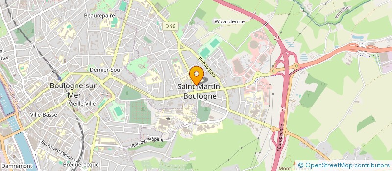 localisation de l'entreprise ASSOCIATION ABIS à SAINT-MARTIN-BOULOGNE