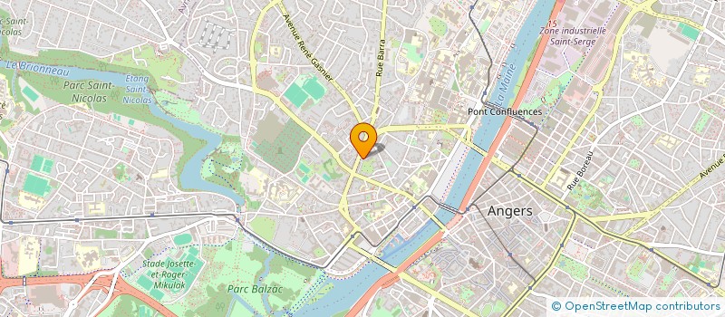 localisation de l'entreprise ASSOCIATION ABRI DE LA PROVIDENCE à ANGERS
