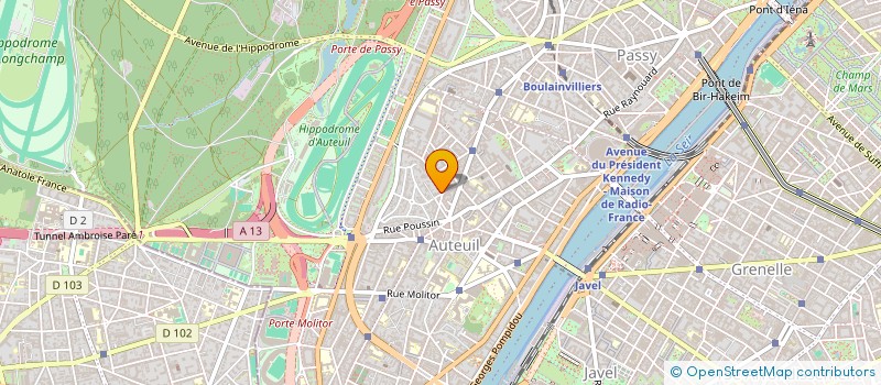 localisation de l'entreprise ASSOCIATION ABRI ENFANCE à PARIS