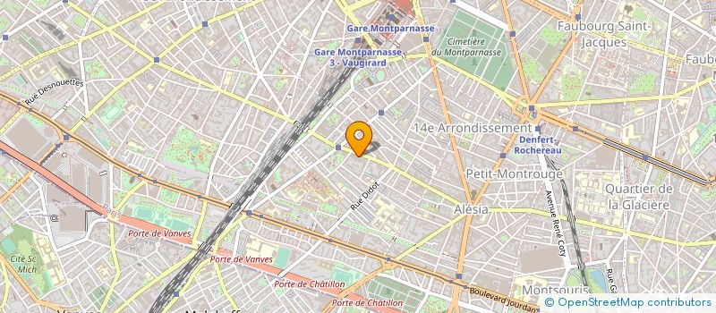 localisation de l'entreprise ASSOCIATION ABSCISSE à PARIS
