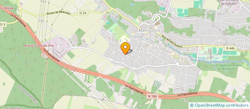 localisation de l'entreprise ASSOCIATION ABUS DANGEREUX  MARCOUSSIS