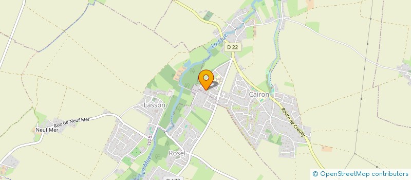 localisation de l'entreprise ASSOCIATION ABYME  EPRON