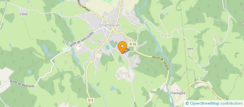 localisation de l'entreprise ASSOCIATION AC INSERTION à CHAMBERET