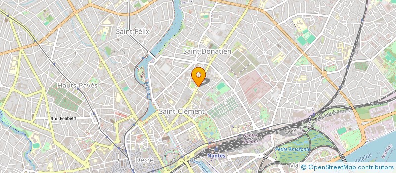 localisation de l'entreprise ASSOCIATION ACANTHES  NANTES