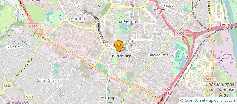localisation de l'entreprise ASSOCIATION ACAPL  TOULOUSE