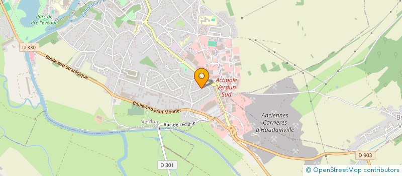 localisation de l'entreprise ASSOCIATION ACC EN FRANCE à VERDUN