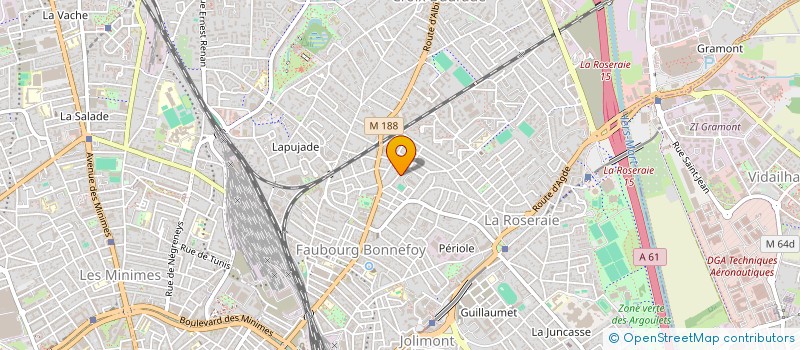 localisation de l'entreprise ASSOCIATION ACCENT TONIQUE à TOULOUSE