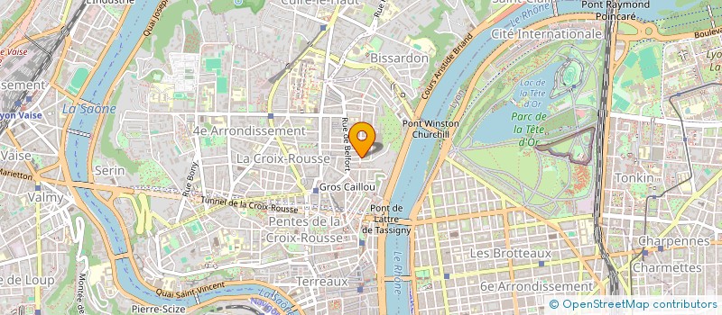 localisation de l'entreprise ASSOCIATION ACCES  LYON