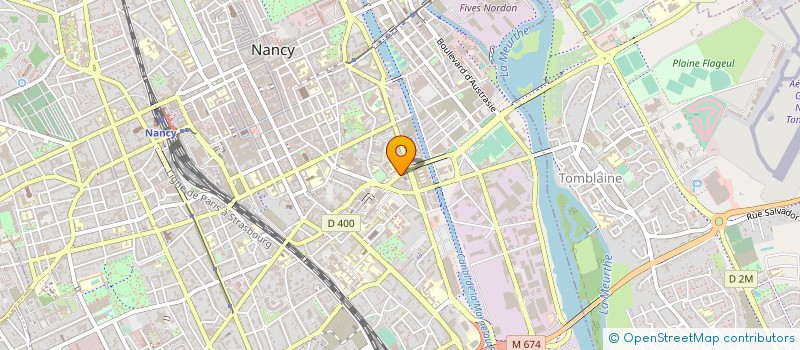 localisation de l'entreprise ASSOCIATION ACCOMPAGNER  NANCY