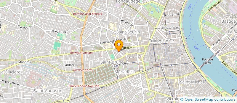 localisation de l'entreprise ASSOCIATION ACCORD CONTRE LA FAIM à BORDEAUX