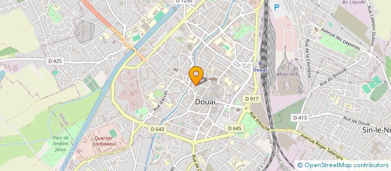 localisation de l'entreprise ASSOCIATION ACCORDAGE à DOUAI
