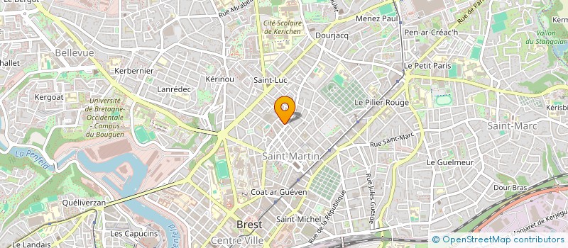 localisation de l'entreprise ASSOCIATION ACCROBALLE à BREST