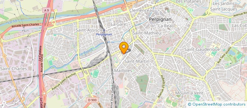 localisation de l'entreprise ASSOCIATION ACCUEIL AMITIE à PERPIGNAN