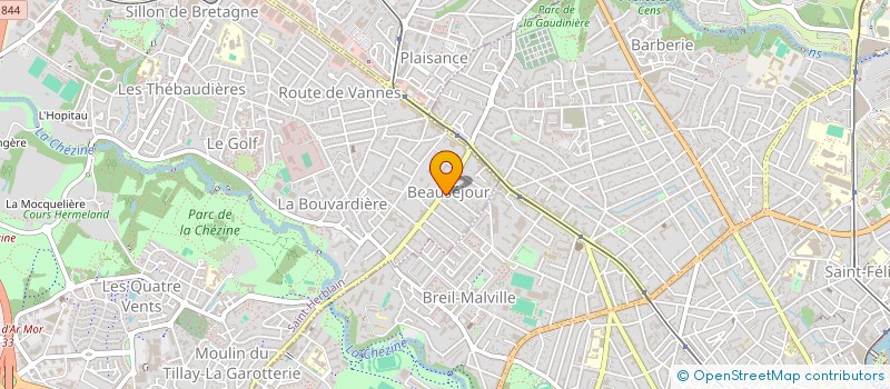 localisation de l'entreprise ASSOCIATION ACCUEIL ANIMAUX à SAINT-HERBLAIN