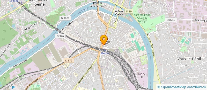 localisation de l'entreprise ASSOCIATION ACCUEIL CONSEIL INSERTION à MELUN