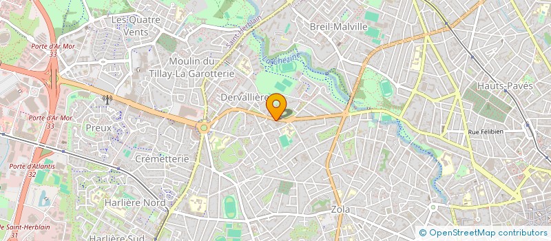 localisation de l'entreprise ASSOCIATION ACCUEIL ET HUMANISME à NANTES
