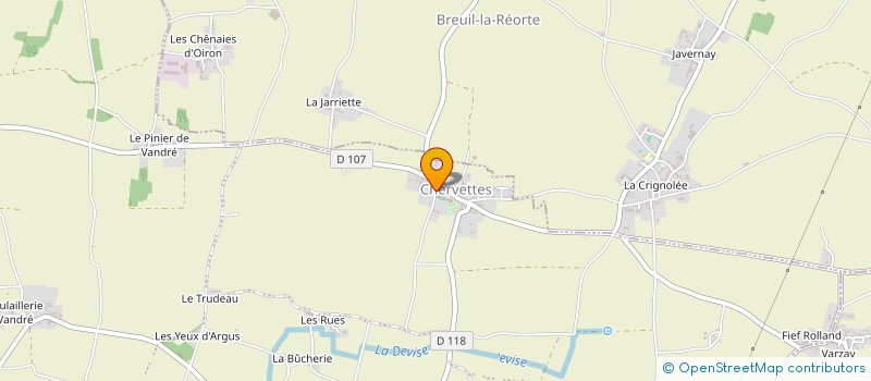 localisation de l'entreprise ASSOCIATION ACCUEIL FAMILIALE POUR PERSONNES HANDICAPEES OU AGEES DE CHARENTE MARITIME  SAINT-LOUP