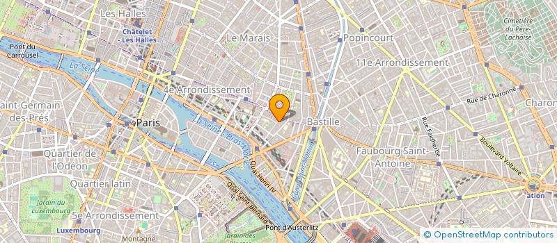 localisation de l'entreprise ASSOCIATION ACCUEIL Y  PARIS