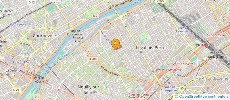 localisation de l'entreprise ASSOCIATION ACL FORMATION à NEUILLY-SUR-SEINE