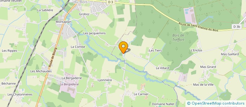 localisation de l'entreprise ASSOCIATION ACOUSTIC-ART  VAL-REVERMONT