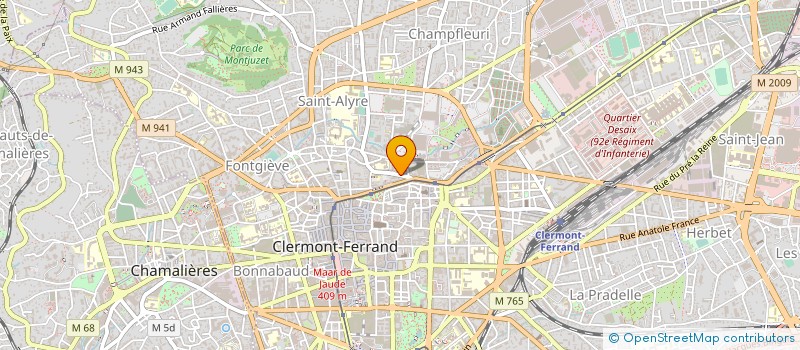 localisation de l'entreprise ASSOCIATION ACTICOM  CLERMONT-FERRAND