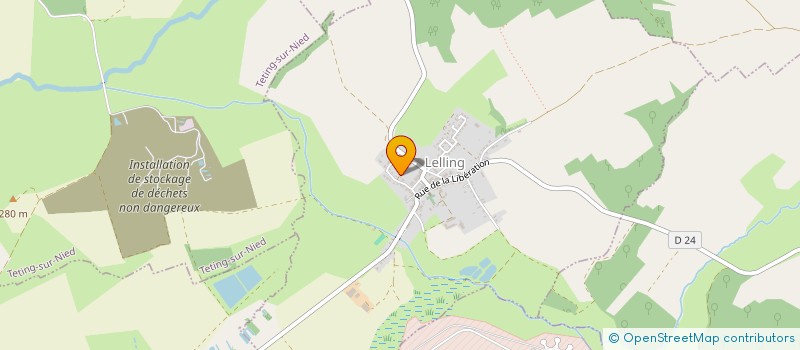 localisation de l'entreprise ASSOCIATION ACTION POUR TOUS  GROSTENQUIN