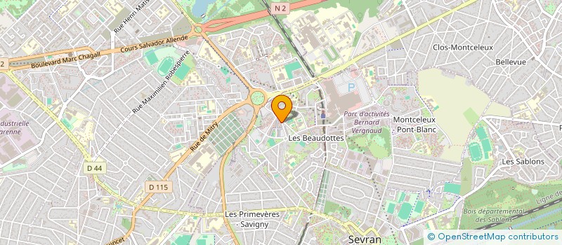 localisation de l'entreprise ASSOCIATION ACTION SOLIDAIRE POUR FAMILLE YATERA ( AASFY ) à SEVRAN