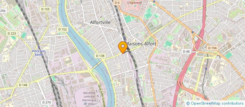 localisation de l'entreprise ASSOCIATION ACTION SUD DEVELOPPEMENT à ALFORTVILLE