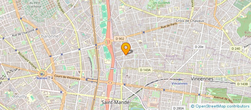 localisation de l'entreprise ASSOCIATION ACTIONS PHYSIQUES MENTALES à MONTREUIL