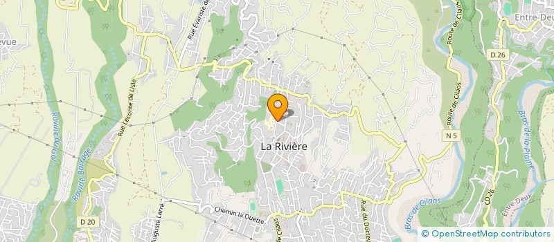 localisation de l'entreprise ASSOCIATION ACTIONS SOLIDARITES REUNIONNAISES à SAINT-LOUIS