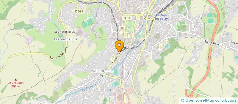 localisation de l'entreprise ASSOCIATION ACTIV'DETENTE à VALS-PRES-LE-PUY