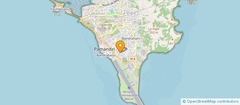 localisation de l'entreprise ASSOCIATION ACTIV'ILE à PAMANDZI