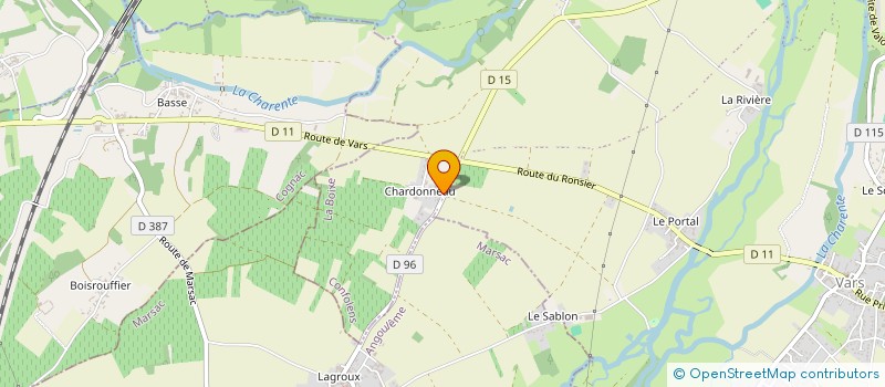 localisation de l'entreprise ASSOCIATION ACTIV'SOURCES à MONTIGNAC-CHARENTE