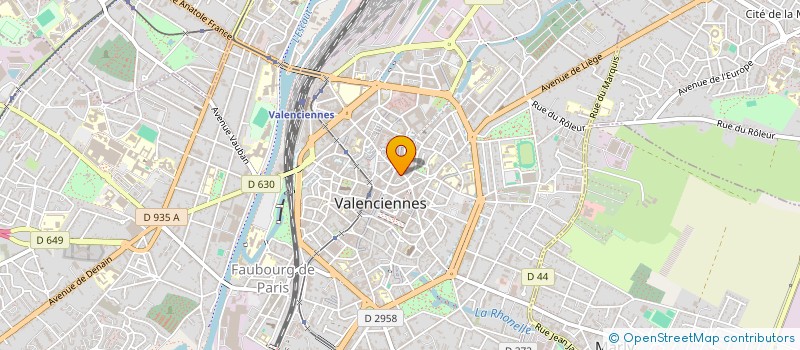 localisation de l'entreprise ASSOCIATION ACTIVITES LOISIRS INTER AGES  VALENCIENNES