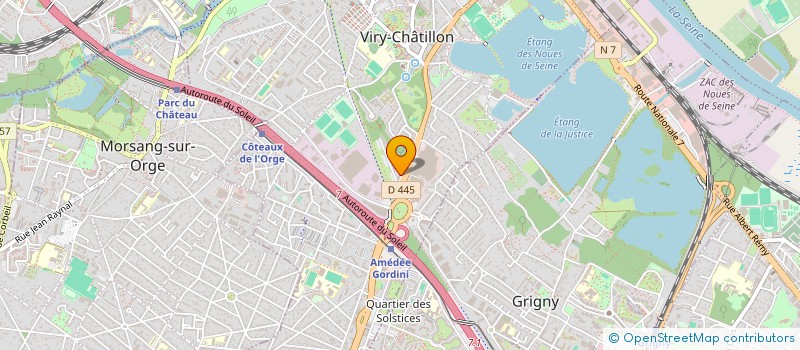 localisation de l'entreprise ASSOCIATION ACTYVIE à VIRY-CHATILLON