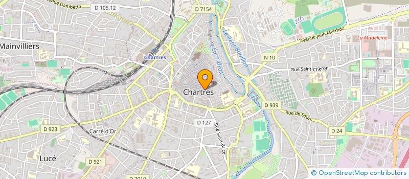 localisation de l'entreprise ASSOCIATION ADAM à CHARTRES