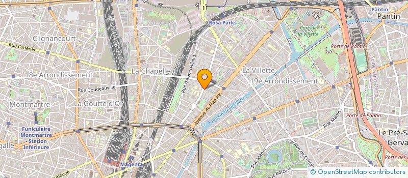 localisation de l'entreprise ASSOCIATION ADAMA  PARIS