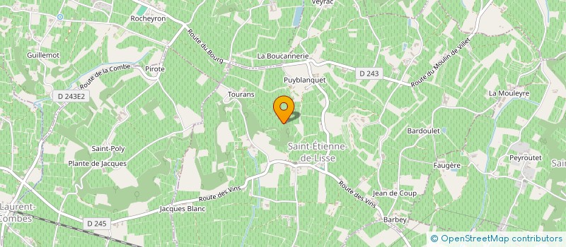 localisation de l'entreprise ASSOCIATION ADASTRA  SAINT-SULPICE-DE-FALEYRENS