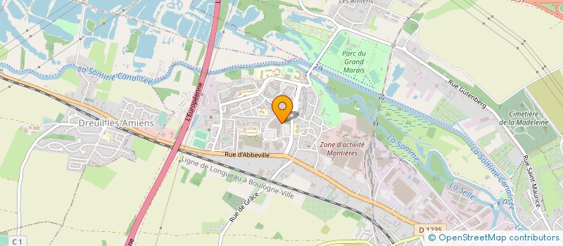 localisation de l'entreprise ASSOCIATION ADICE à AMIENS