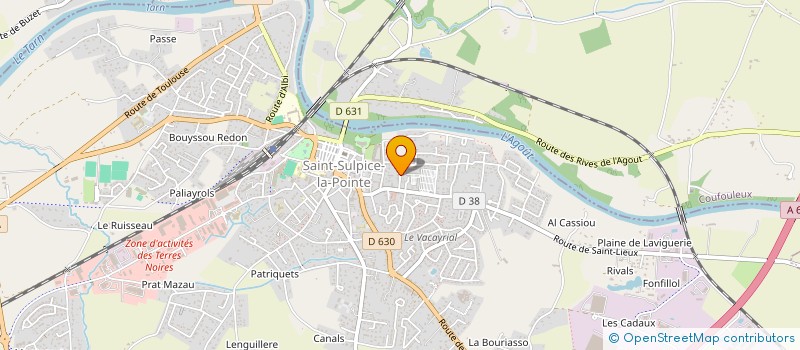 localisation de l'entreprise ASSOCIATION ADIL à SAINT-SULPICE-LA-POINTE
