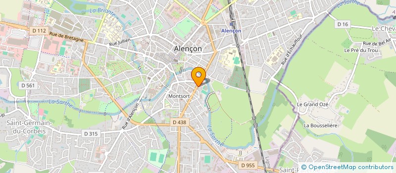 localisation de l'entreprise ASSOCIATION ADMR D'ALENCON à ALENCON