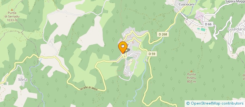 localisation de l'entreprise ASSOCIATION ADMR DE L'ALTA ROCCA à LEVIE