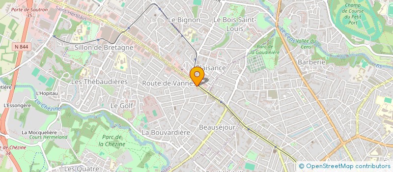 localisation de l'entreprise ASSOCIATION ADMR DE NANTES à SAINT-HERBLAIN